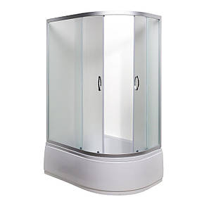 Душова кабіна 120x80x195 см глибокий піддон 120 L JK New (лівостороння), фото 2