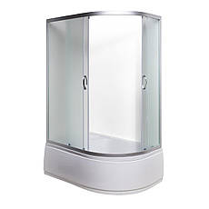 Душова кабіна 120x80x195 см глибокий піддон 120 L JK New (лівостороння), фото 3