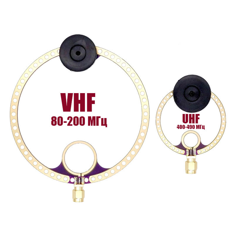 Антени SDR приймачів VHF 80-200МГц і UHF 400-490МГц з точним настроюванням чутливості WavLink VHF/UHF SMA