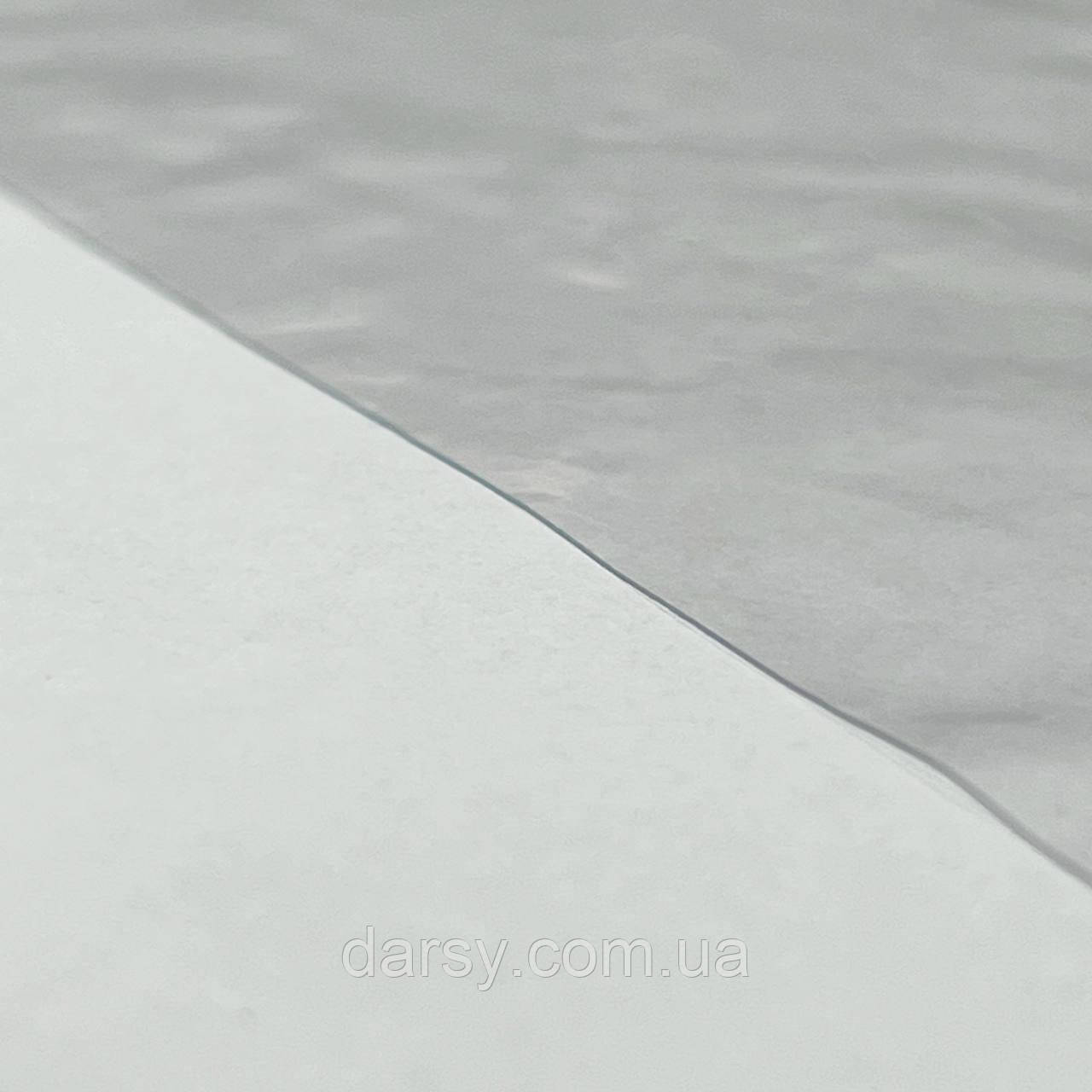 Плівка ПВХ (м'яке скло) прозора 250 мкн (0,15 мм) ширина рулона 1,5 м, фото 1