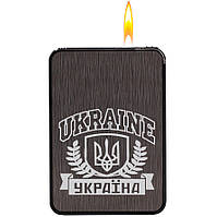 Зажигалка газовая Ukraine с футляром в подарочной упаковке US-648U3