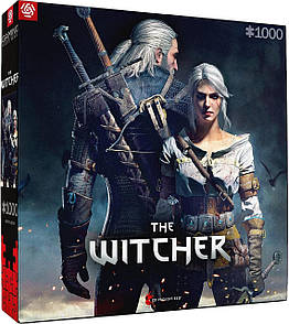 Офіційний пазл The Witcher Geralt and Ciri (1000 штук | 68 х 48 см)