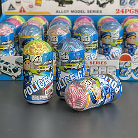 Іграшка в капсулі "Поліція. Транспорт", іграшка в капсулі "Машинка"