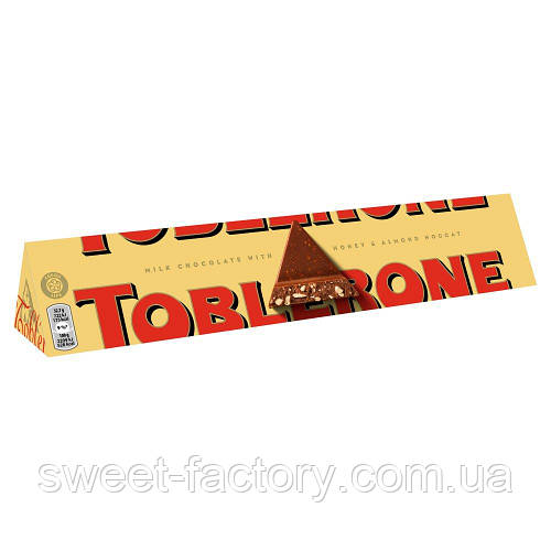 Шоколад Toblerone Milk Chocolate Honey Almond Nougat 360g (ID ...