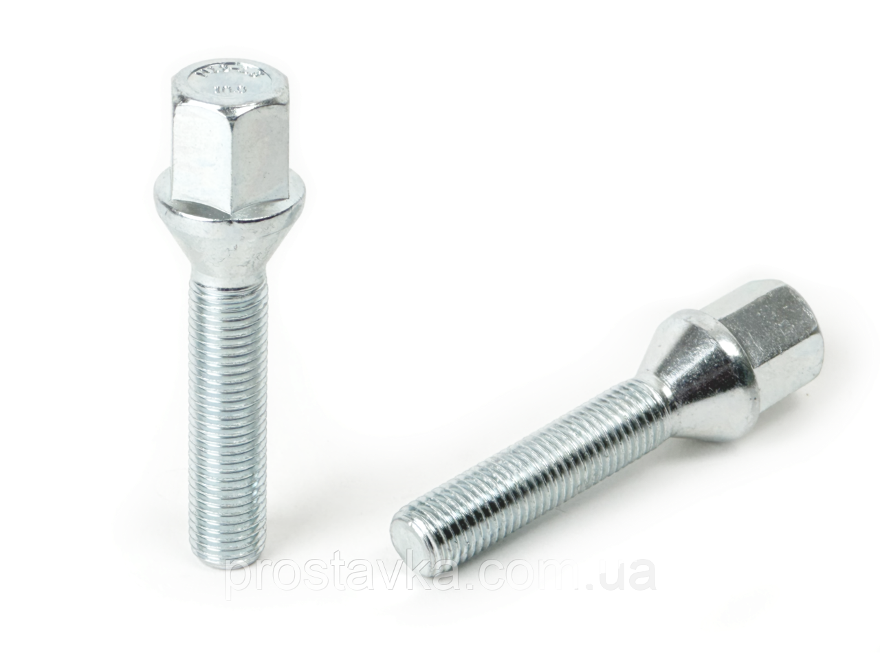 Болт C17A50 Z M12X1,50X50 Цинк Конус із виступом ключ 17 мм, фото 1