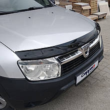 Дефлектор капота (мухобійка) Renault Duster 2010-2016 (Cappafe)