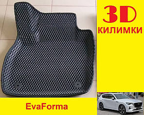 3D килимки EvaForma на Mazda CX-60 (KH) '22-, килимки ЕВА, фото 1