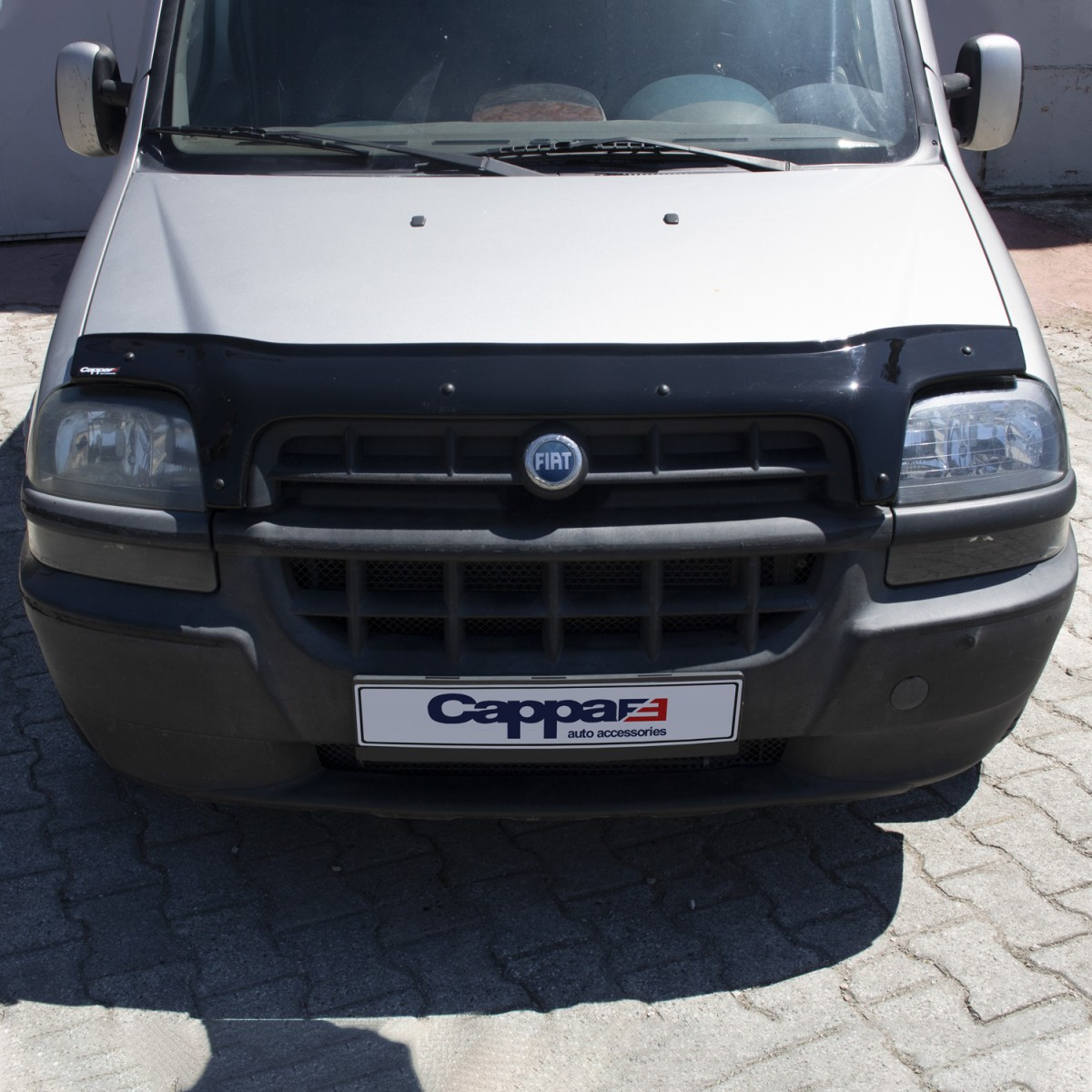 Дефлектор капота (мухобійка) Fiat Doblo 2000-2005 (Cappafe)