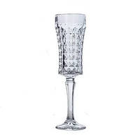 Набор бокалов для шампанского 120 мл 6 шт Diamond Bohemia 1KD27-0-99T41-120 красивые бокалы для шампанского