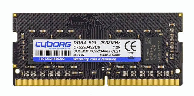 8gb Ddr4 2933 Mhz Sodimm 2933 A-Tech 8GB DDR4 2933 MHz ECC SODIMM