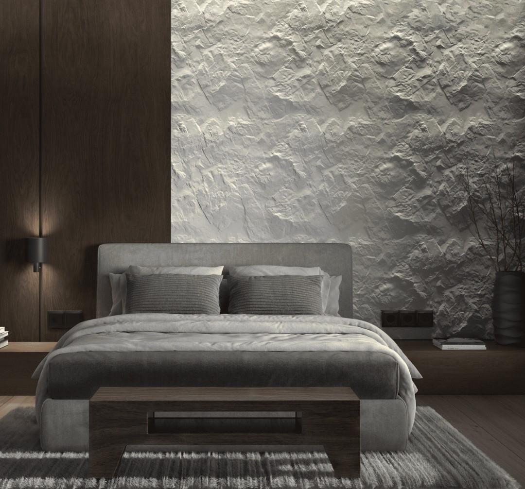 Гіпсова 3д панель "Бескід", фото 1