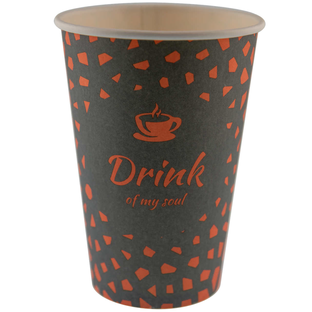 Стакан 1-шаровий з малюнком "Drink" - 340мл