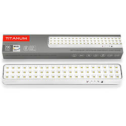 LED світильник аварійний TITANUM TL-EM1108 60 LED 6500K Білий