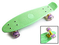 Penny Board Мятный цвет Светящиеся колеса