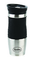 Термокухоль Con Brio CB-364-Black 380 мл чорний міні термос термо-кухоль