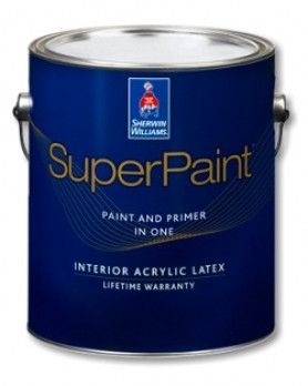 Фарба Sherwin-Williams SuperPaint (шервін вільямс суперпейт) — 3,63 л, для стін і стель матова
