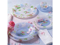 Сервиз столовый Luminarc Roses E1499 25 предметов сервировочная посуда