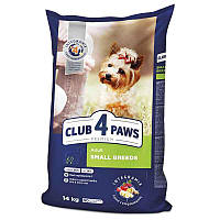 Club 4 Paws (Полуб 4 Лапи) Premium Adult Small Breed Chicken сухий корм із куркою для собак малих порід
