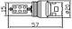 7440 (Т20) (W21W) 12W (500Lm) Samsung LED SMD2323 (Current Regulator IC) одноконтактная безцокольная , фото 2