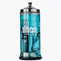 Колба для дезинфекции инструментов Disicide Large Glass Jar 1100 ml (D720017)