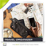 Секретна сумка на пояс Lewis N. Clark RFID Blocking Money Belt, фото 4