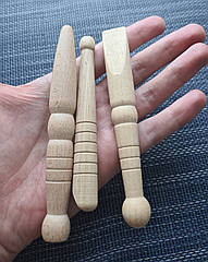 Масажні палички набір 3шт