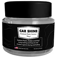 Полироль средство реставратор для восстановления пластика и резины Car Shine 150 мл