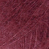 Пряжа Drops Brushed Alpaca Silk (колір 23 bordeaux), фото 3