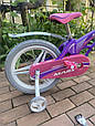 Дитячий двоколісний велосипед MARS-20 дюймів колеса полегшений магніевий Фіолетовий Фіолетово-рожевий, фото 6