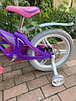 Дитячий двоколісний велосипед MARS-20 дюймів колеса полегшений магніевий Фіолетовий Фіолетово-рожевий, фото 4