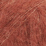 Пряжа Drops Brushed Alpaca Silk (колір 24 rust), фото 3
