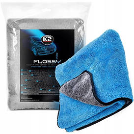 Рушник K2 Flossy PRO мікрофібра для сушки лакофарбової поверхні 90 x 60 см