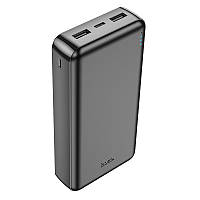 Зовнішній акумулятор Power Bank Hoco J100A High-ranking 20000 mAh 2*USB 10.5W Black