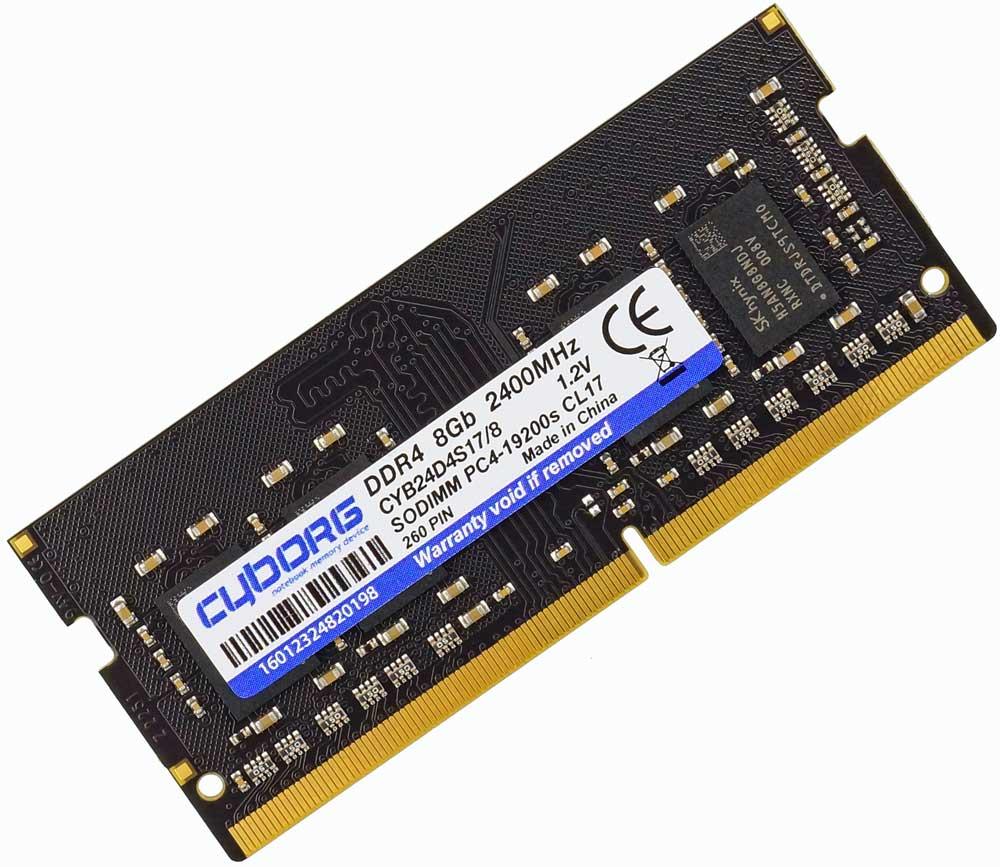 SODIMM DDR4-2400 8GB PC4-19200 - оперативная память для ноутбука