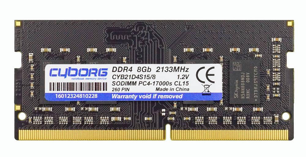 SODIMM DDR4-2133 8GB PC4-17000 - оперативная память для ноутбука