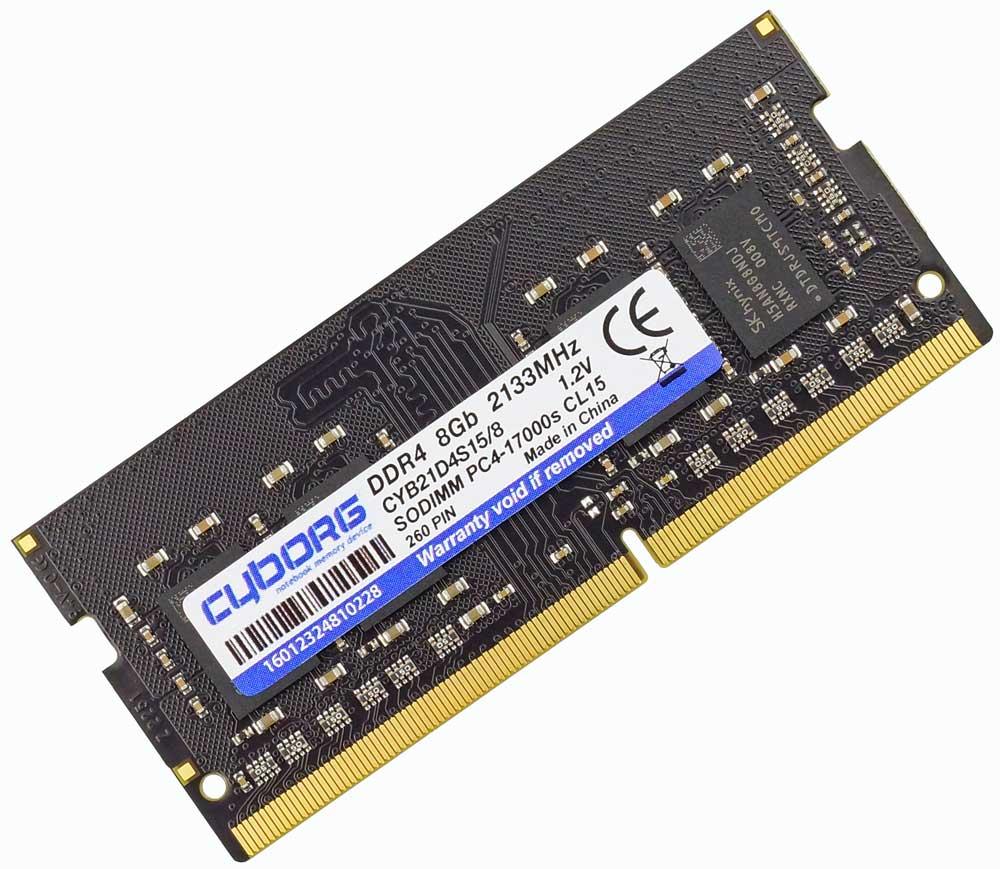 DDR4 SDRAM-2133 8GB PC4-17000 - оперативна пам'ять для ноутбука CYBORG CYB21D4S15/8 (776670), фото 1