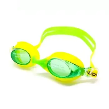 Окуляри для плавання дитячі GBL-26 з антифогом у футлярі (від 3 років) Зелений