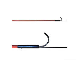 Багор пожежний з дерев'яною ручкою