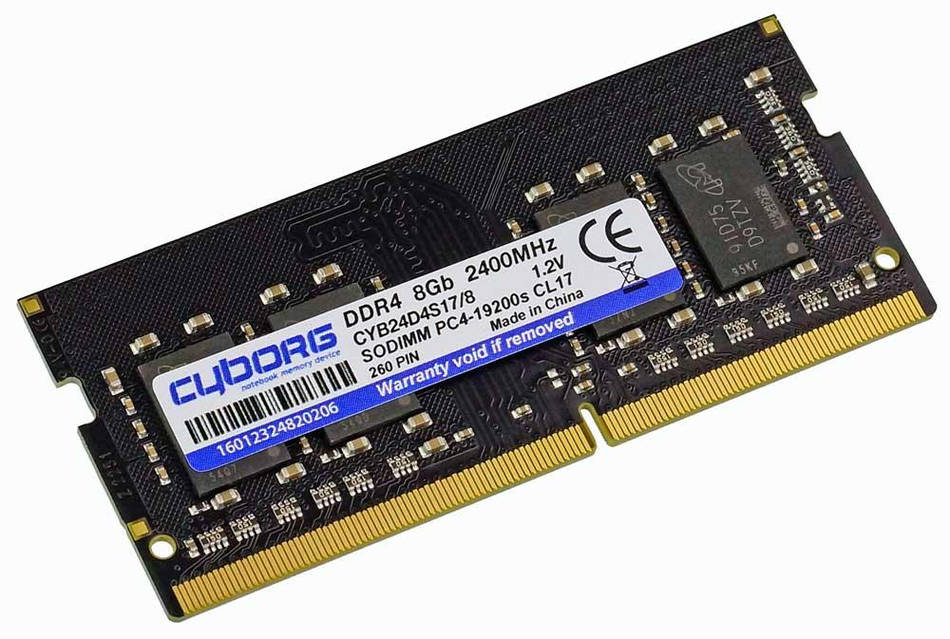 DDR4 SDRAM-2400 8GB PC4-19200 - оперативна пам'ять для ноутбука