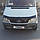 Дефлектор капота (мухобійка) Mercedes Sprinter CDI 2001-2006 (Cappafe), фото 2