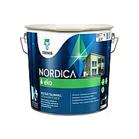 Фасадна фарба для деревини Nordica Eko База 3 TEKNOS