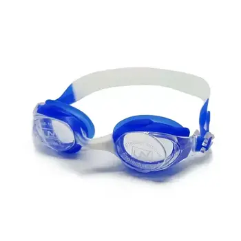 Дитячі окуляри для плавання GLX-1300 (вік 3+) антифог UV-захист м'який силікон Синій