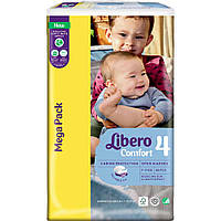 Подгузники Libero Comfort 7-11 кг Размер 4 80 шт