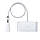 АЗП Hoco Z13 LCD one-pull-three car  (2USB, 2.1A) \ white, фото 5