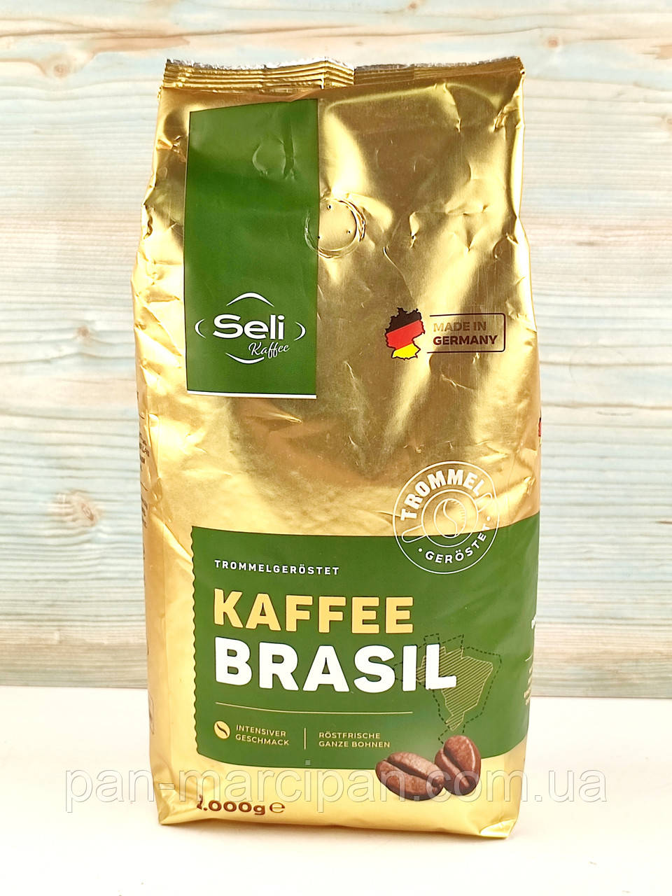 Кава зернова Seli Kaffee Brasil 1 кг Німеччина