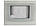 Зовнішнє скло дверей духовки для плити Greta 498x396mm (білий), фото 2