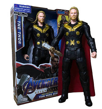 Тор іграшка зі звуковими та світловими ефектами фігурка Thor 29 см
