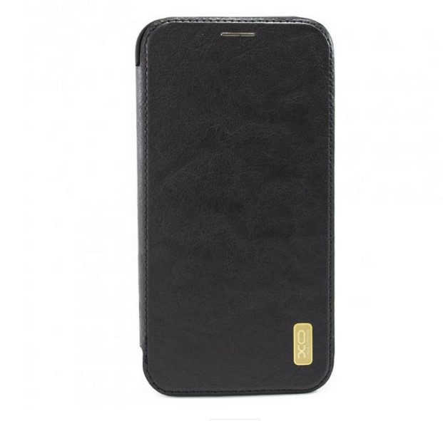 Чохол книжка XO Leather Book для iPhone 12 Pro Max Black, фото 1
