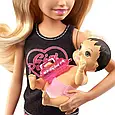 Лялька Barbie Skipper Babysitters (Барбі Скіппер няня з немовлям) TM Mattel арт. GRP13, фото 3