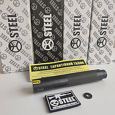 Глушник "STEEL" Gen 2 Калібр: 7,62х39 Різьба: 14x1lh (АК, АКМ, АКМС), фото 4